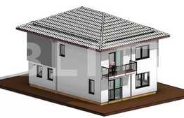 Casa individuala finisata,120 mp utili, 1000 mp teren, zona Jucu