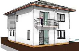 Casa individuala finisata,120 mp utili, 1000 mp teren, zona Jucu