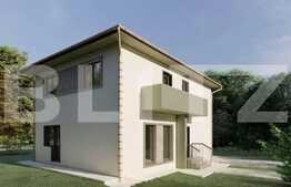 Casa individuala,120 mp, 500 mp teren, panorama, zona Chinteni