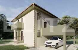 Casa individuala,120 mp, 500 mp teren, panorama, zona Chinteni