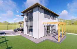 Casa individuala de 4 camere, 132 mp, teren 530 mp, Chinteni