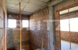 Casă individuală la rosu, 140 mp utili, 500 mp teren, garaj, zona Chinteni