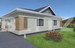 Casa individuala la rosu, 118.5 mp, teren 500 mp, zona Corusu