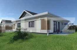 Casa individuala la rosu, 118.5 mp, teren 500 mp, zona Corusu