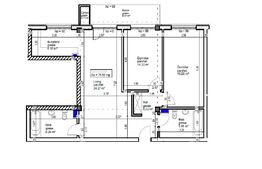 Eclusivitate! Apartament 3 camere cu 2 bai 76 mp, balcon zona VIVO