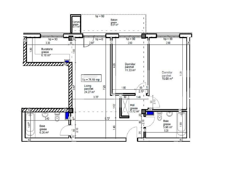 Apartament de vânzare 3 camere Manastur - 91504AV | BLITZ Cluj-Napoca | Poza2