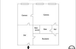 Vanzare apartament 2 camere, 84,55 mp, boxe subsol, zona strazii Horea