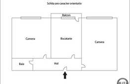 Vanzare apartament 2 camere, 58 mp, zona Bulevardului 21 Decembrie 1989