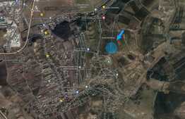 Teren intravilan de 458 mp cu autorizatie de constructie, situat in Dezmir