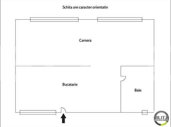 Garsonieră de vânzare Central - 9188AV | BLITZ Cluj-Napoca | Poza1
