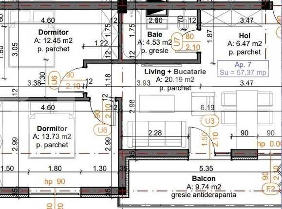 Apartament de vânzare 3 camere Apahida - 91901AV | BLITZ Cluj-Napoca | Poza1