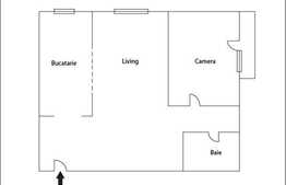 De vanzare 2 camere, 57 mp in imobil nou, cu parcare subterana