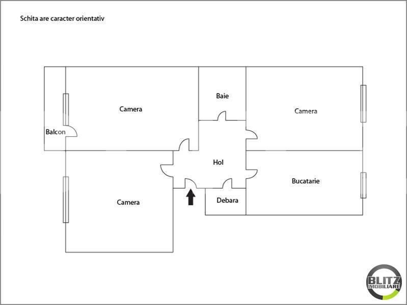 Apartament de vânzare 3 camere Grigorescu - 9206AV | BLITZ Cluj-Napoca | Poza14