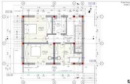 Casa individuala, 125 mp, 242 mp curte, garaj dublu, Dezmir