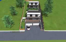 Casa individuala, 125 mp, 242 mp curte, garaj dublu, Dezmir