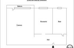 Apartament decomandat cu 1 camera, 40 mp! Complet mobilat! Zona strazii Eroilor!