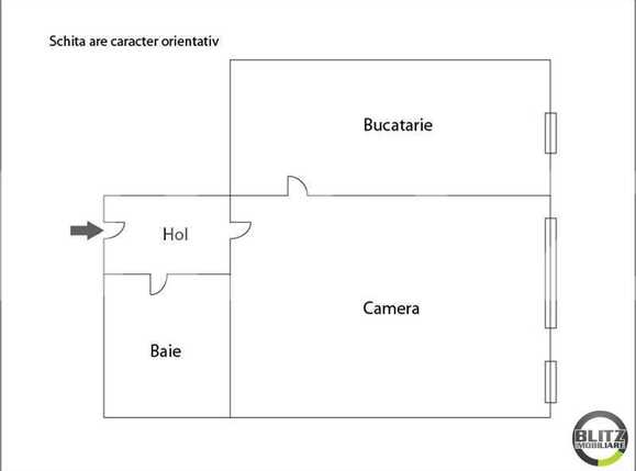 Garsonieră de vânzare Central - 922AV | BLITZ Cluj-Napoca | Poza9