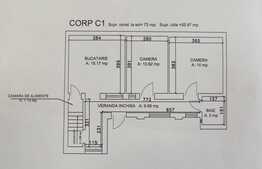Investiție ! Casa individuala, 56 mp, teren 140 mp, zona Sălii Polivalente !  