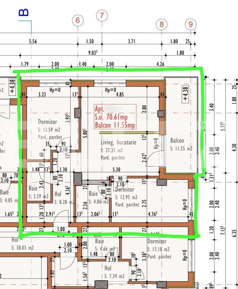 Apartament de vânzare 3 camere Marasti - 92267AV | BLITZ Cluj-Napoca | Poza1