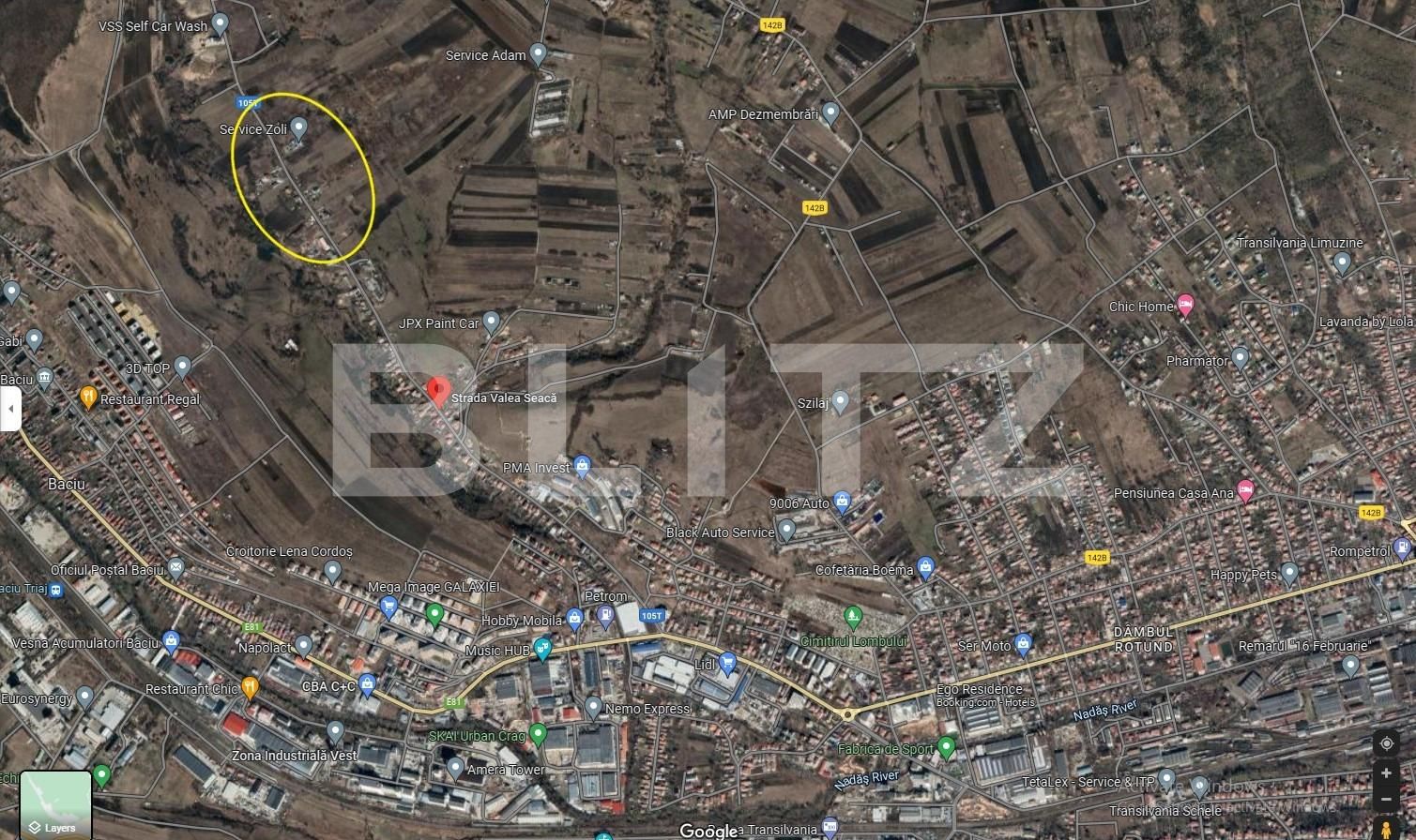 Teren de vânzare Dambul Rotund - 92273TV | BLITZ Cluj-Napoca | Poza2