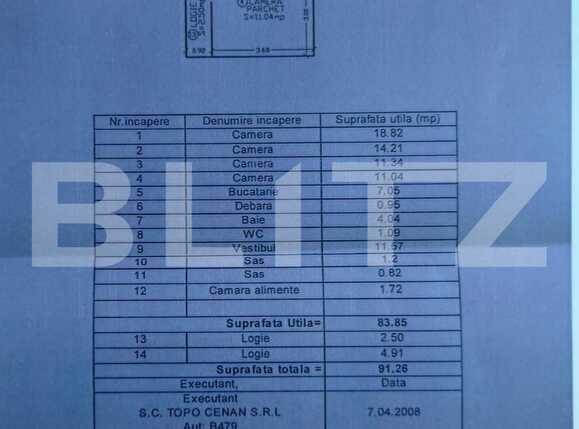 Apartament de vânzare 4 camere Plopilor - 92316AV | BLITZ Cluj-Napoca | Poza1