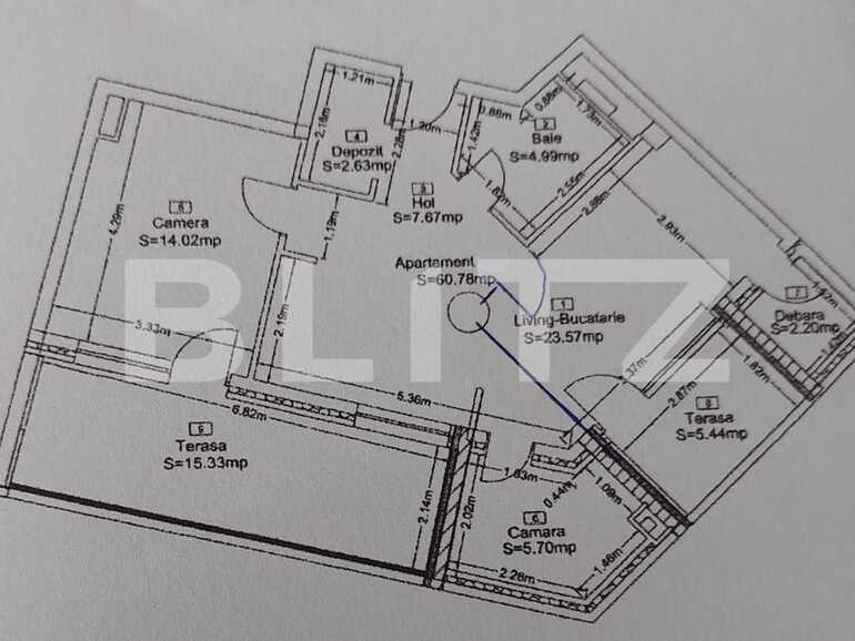 Apartament de vânzare 2 camere Marasti - 92475AV | BLITZ Cluj-Napoca | Poza1