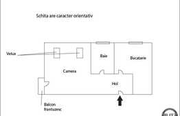 Apartament cu 1 camera, 40 mp, zona Classic Cafffe. Posibilitate RATE!