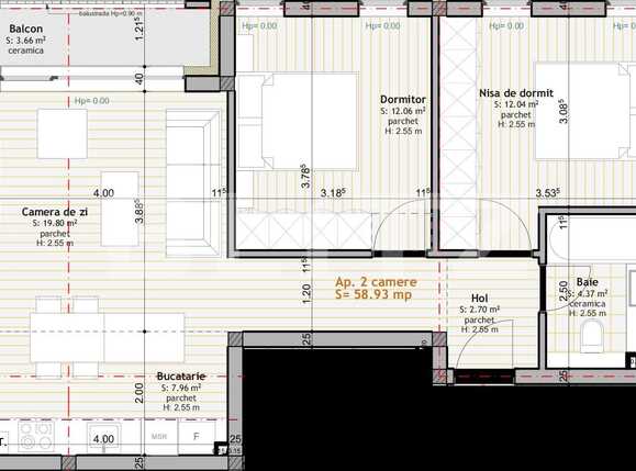 Apartament de vânzare 2 camere Floreşti - 92555AV | BLITZ Cluj-Napoca | Poza2