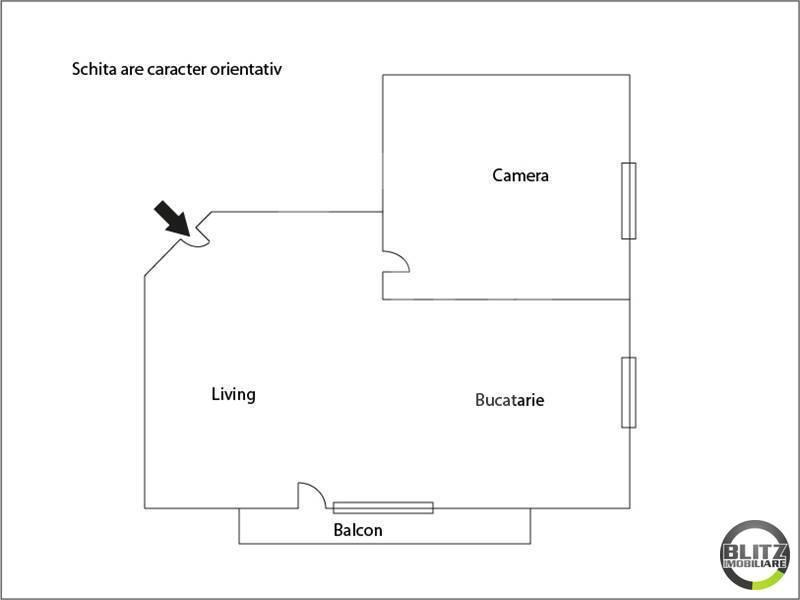 Apartament de vânzare 2 camere Marasti - 926AV | BLITZ Cluj-Napoca | Poza1