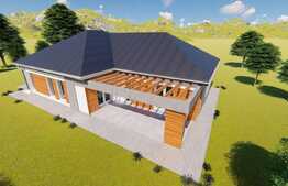 Casa individuala 120 mp, 700 mp teren, cu CF, zona Dezmir