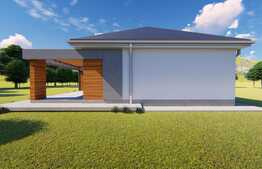 Casa individuala 120 mp, 700 mp teren, cu CF, zona Dezmir