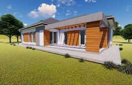 Casa individuala 120 mp, 700 mp teren, cu CF, zona Dezmir