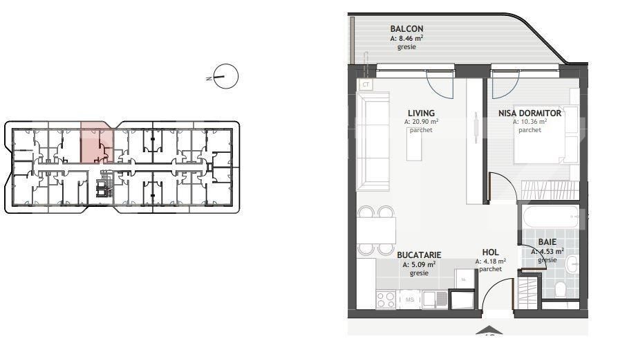 Apartament de vânzare 2 camere Floreşti - 92708AV | BLITZ Cluj-Napoca | Poza9