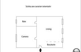 De vanzare apartament cu 2 camere, 54 mp utili in zona Razoare!