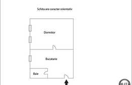 De vanzare apartament cu 1 camera, 30 mp, semidecomandat, zona Dorobantilor