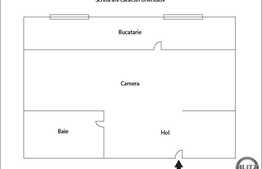 Vanzare garsoniera 29 mp, etaj intermediar, garaj, zona strazii Calea Floresti