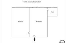 Vanzare garsoniera, 22 mp, zona strazii Taberei