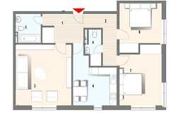 Oferta! Apartament 3 camere, 92mp, parcare subterana inclusa, decomandat, Zorilor