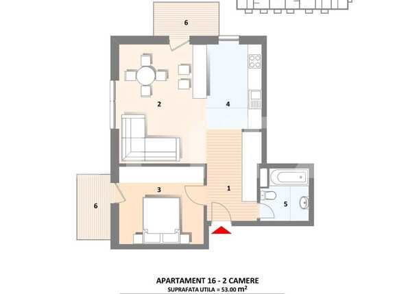 Apartament de vânzare 2 camere Zorilor - 93042AV | BLITZ Cluj-Napoca | Poza1