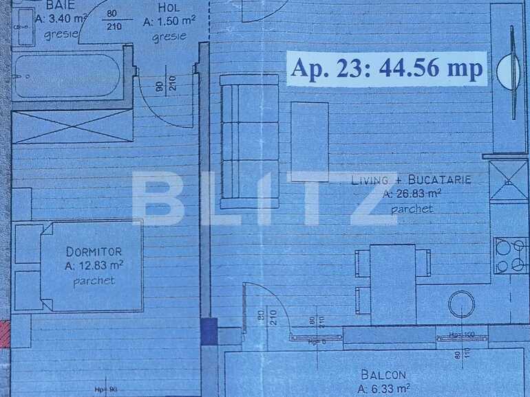 Apartament de vânzare 2 camere Floreşti - 93047AV | BLITZ Cluj-Napoca | Poza1