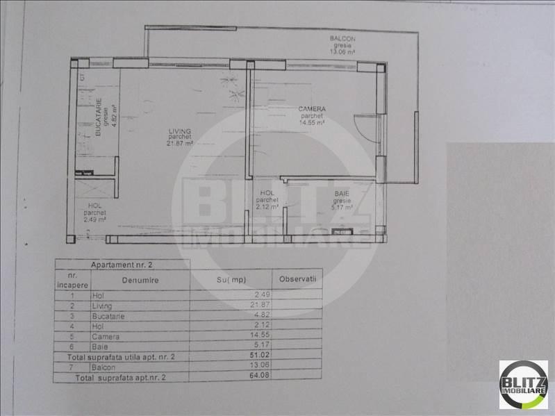 Apartament de vânzare 2 camere Floreşti - 9306AV | BLITZ Cluj-Napoca | Poza1