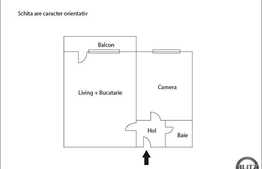 Vanzare 2 camere, 43 mp, decomandat! Semifinisat! Cu parcare!