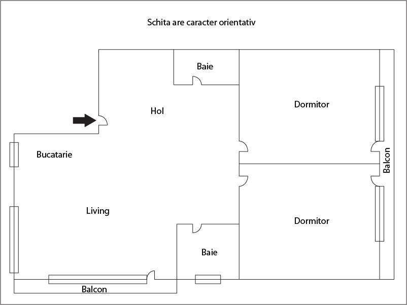 Apartament de vânzare 3 camere Andrei Mureşanu - 9309AV | BLITZ Cluj-Napoca | Poza1