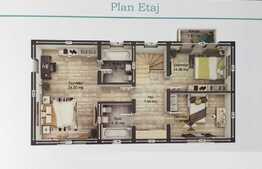 Casa 4 camere,suprafata utila 135mp , teren 610 mp Cristian