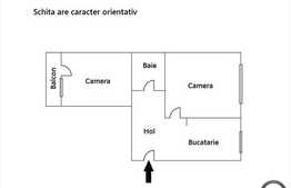 Apartament de vanzare, 2 camere decomandate, 57 mp utili, Calea Manastrur!