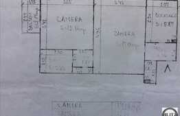 Apartament 2 camere, 44 mp, etaj intermediar, zona Iulius Mall