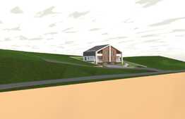 Teren intravilan de 1100 mp, cu Certificat de urbanism de duplex, Popesti 