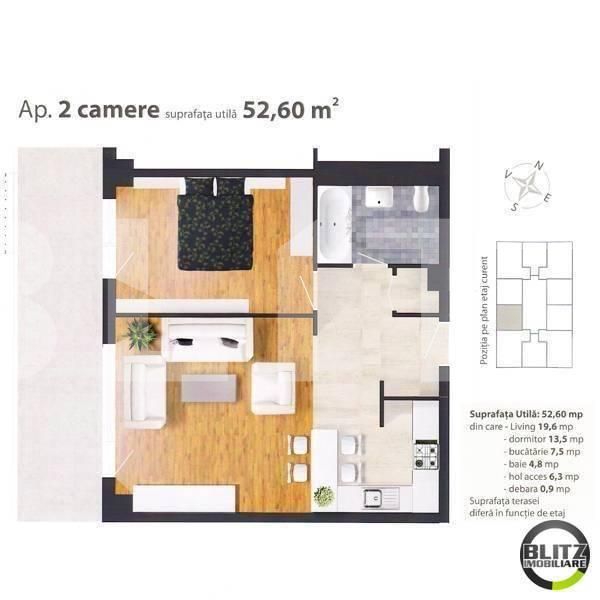 Apartament de vânzare 2 camere Marasti - 935AV | BLITZ Cluj-Napoca | Poza10