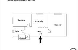 Vanzare apartament 2 camere decomandate, 52 mp utili, boxa, zona Ion Mester!