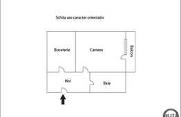 Apartament 1 camera, 37 mp,  etaj intermediar, zona strazii Florilor!